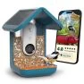 Bird Buddy Smart - Bird Feeder Pro - Vogelhaus - Blau mit Solarzelle 2.0 sticky