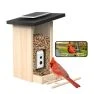Birdfy Feeder Ebony Lite Intelligenter Vogelspender Solarbetrieben mit Kamera und AI-Vogel-Erkennung sticky