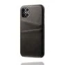 Casecentive Leder Wallet Back Case iPhone 12 Pro Max schwarz sticky