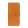 Casecentive Magnetic Leather Wallet Case iPhone 13 tan sticky