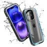 Catalyst Total Protection Waterproof Case iPhone 16 Pro Schwarz sticky