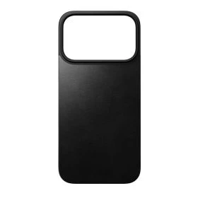 Nomad Magnetische Leder Hülle iPhone 17 Pro Schwarz Horween