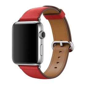 Apple Classic Buckle Apple Watch 44mm / 45mm / 46mm / 49mm Red 3rd Gen