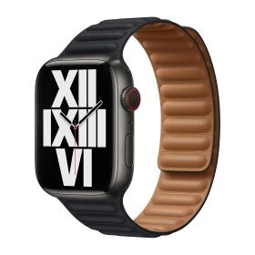 Apple Leather Link Apple Watch M/L 38mm / 40mm / 41mm Midnight