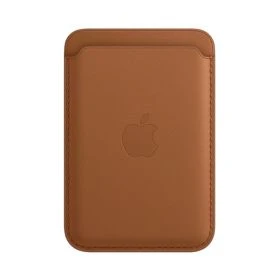 Apple Leder Kartenhalter MagSafe (1. Generation) für iPhone Saddle Brown