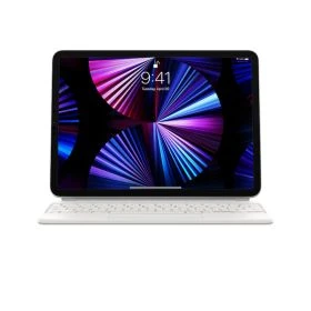 Apple Magic Keyboard Tastatur iPad Pro 11 Zoll (2018 - 2022) iPad Air 11 Zoll (2020 - 2026) QWERTY US Weiß