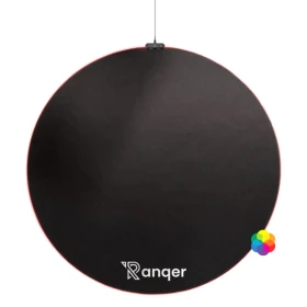 Ranqer Gaming Stuhl Bodenschutzmatte mit RGB Schwarz