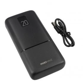 Musthavz 20W Power Delivery Powerbank 20,000 mAh schwarz
