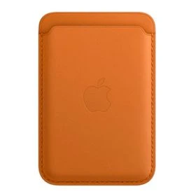 Apple Leather Kartenhalter mit MagSafe (2. Generation) für iPhone Golden brown