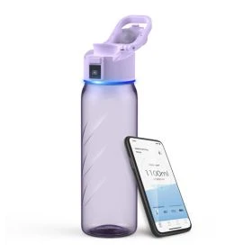WaterH Boost Lite Smart Trinkflasche Lila