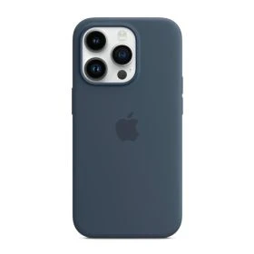 Apple Silicone MagSafe Case iPhone 14 Pro Storm Blue
