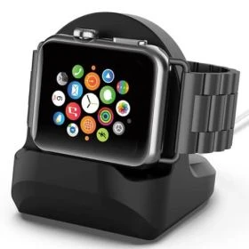 Casecentive Ladestation Apple Watch schwarz