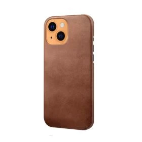 Casecentive Lederhülle iPhone 13 braun