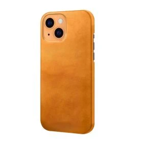 Casecentive Lederhülle iPhone 13 beige