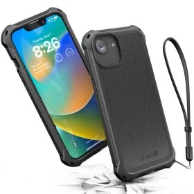Catalyst Crux Case compatible mit MagSafe iPhone 14 / 16e Stealth Black