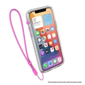 Catalyst Farb Umhängeband & Knöpfe Neon Pink