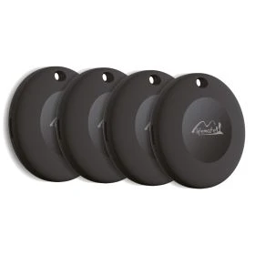 Lifemate Life Tag – 4er Pack – Apple „Wo ist?“ / Find My – AirTag Alternative – iOS Schlüsselfinder & Smart Tag