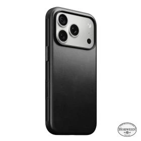 Nomad Modern Lederhülle Horween iPhone 18 Pro Schwarz