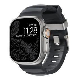 Nomad Rocky Point Band Apple Watch 42mm / 44mm / 45mm / 49mm Storm Connector Natural