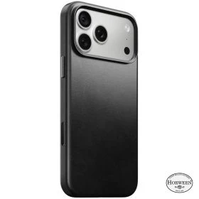 Nomad Traditional Lederhülle Horween iPhone 18 Pro Schwarz