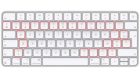 AZERTY Tastatur