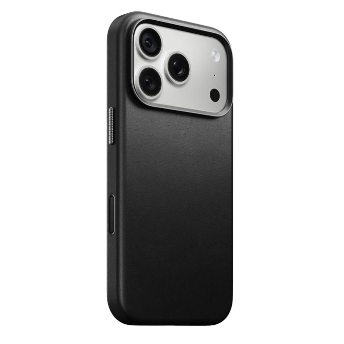 Nomad Traditional Camino Lederhülle iPhone 18 Pro Schwarz