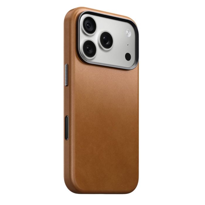 Nomad Traditional Camino Lederhülle iPhone 18 Pro English Tan