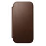 Nomad Moderne Leder Folio iPhone 17 Braun sticky