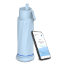 WaterH VITA Smart Trinkflasche Seashell Blau sticky