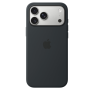 Apple Silikon MagSafe Hülle iPhone 17 Pro Max Schwarz sticky