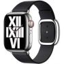 Apple Leather Band Modern Buckle Apple Watch 38mm / 40mm / 41mm - Ink - Größe M sticky