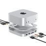 Casecentive 8-in-1 Aluminium HDMI Dockingstation Hub & Stand for Mac Mini M4/M4 Pro sticky