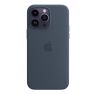 Apple Silikon MagSafe Case iPhone 14 Pro Max Midnight sticky