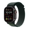 Apple Alpine Loop Apple Watch 44mm / 45mm / 46mm / 49mm Dark Grün Small sticky