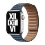 Apple Leather Link Apple Watch M/L 38mm / 40mm / 41mm Baltic Blue sticky