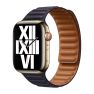 Apple Leder Link Apple Watch S/M 38mm / 40mm / 41mm Ink sticky