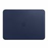 Apple Lederhülle MacBook Pro 13 Zoll (2016 - 2022) Mitternachtsblau sticky