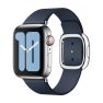 Apple Modern Buckle Apple Watch Armband Small 38mm / 40mm Deep Sea Blue sticky