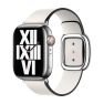 Apple Modern Buckle Apple Watch Medium 38mm / 40mm / 41mm / 42mm Chalk sticky