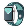 Apple Nike Sport Band Apple Watch 42mm / 44mm / 45mm / 49mm Midnight Turquoise/Aurora Green sticky