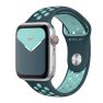Apple Nike Sport Band Apple Watch 38mm / 40mm / 41mm Midnight Turquoise / Aurora Green sticky