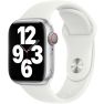Apple Sport Band Apple Watch 38mm / 40mm / 41mm Weiß sticky