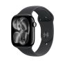 Apple Sport Band Apple Watch 44mm / 45mm / 46mm / 49mm Black M/L sticky