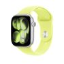 Apple Sport Band Apple Watch 44mm / 45mm / 46mm / 49mm Neon Yellow S/M sticky