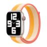 Apple Sport Loop Apple Watch 38mm / 40mm / 41mm / 42mm Maize / White sticky