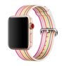 Apple Woven Nylon Apple Watch 38mm / 40mm / 41mm Pink Stripe sticky