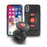Tigra FitClic Neo Motorcycle Kit iPhone X / XS sticky