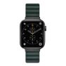 LAUT Novi Leather Loop Apple Watch 38mm / 40mm / 41mm pine green sticky