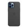 Apple Leather Case iPhone 12 Pro Max schwarz sticky