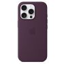 Apple Silicone MagSafe Case iPhone 16 Pro Plum sticky